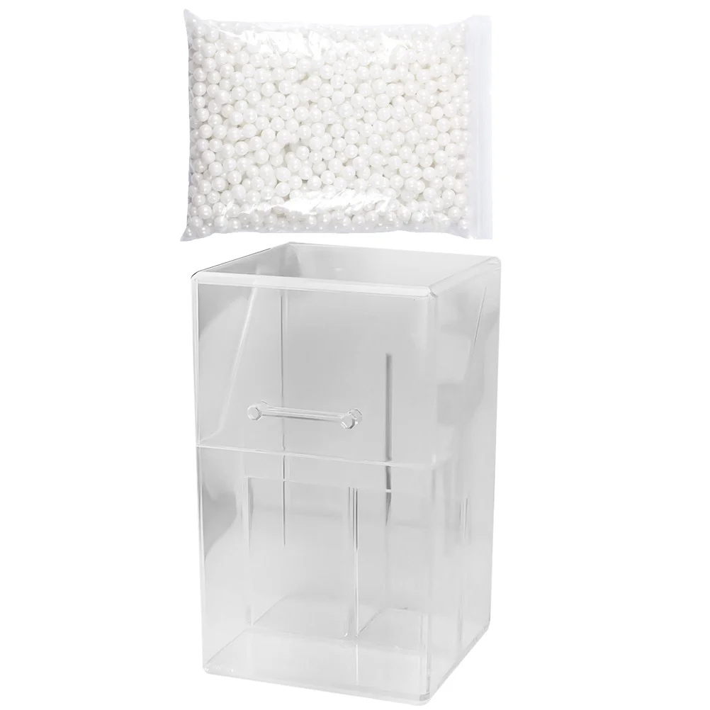 Прозрачный акриловый держатель для карандашей для бровей - Фотография_3