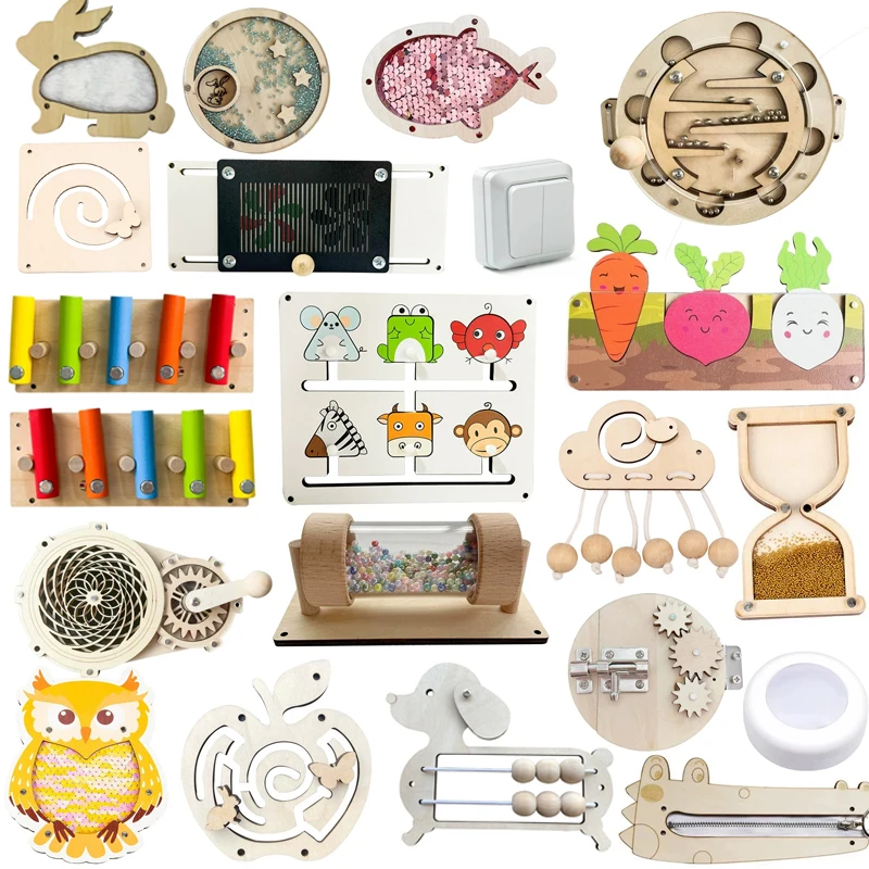 Diy монтессори, занятая доска