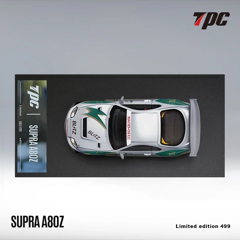 Tpc 1:64 supra a80z silver green - Фотография_5