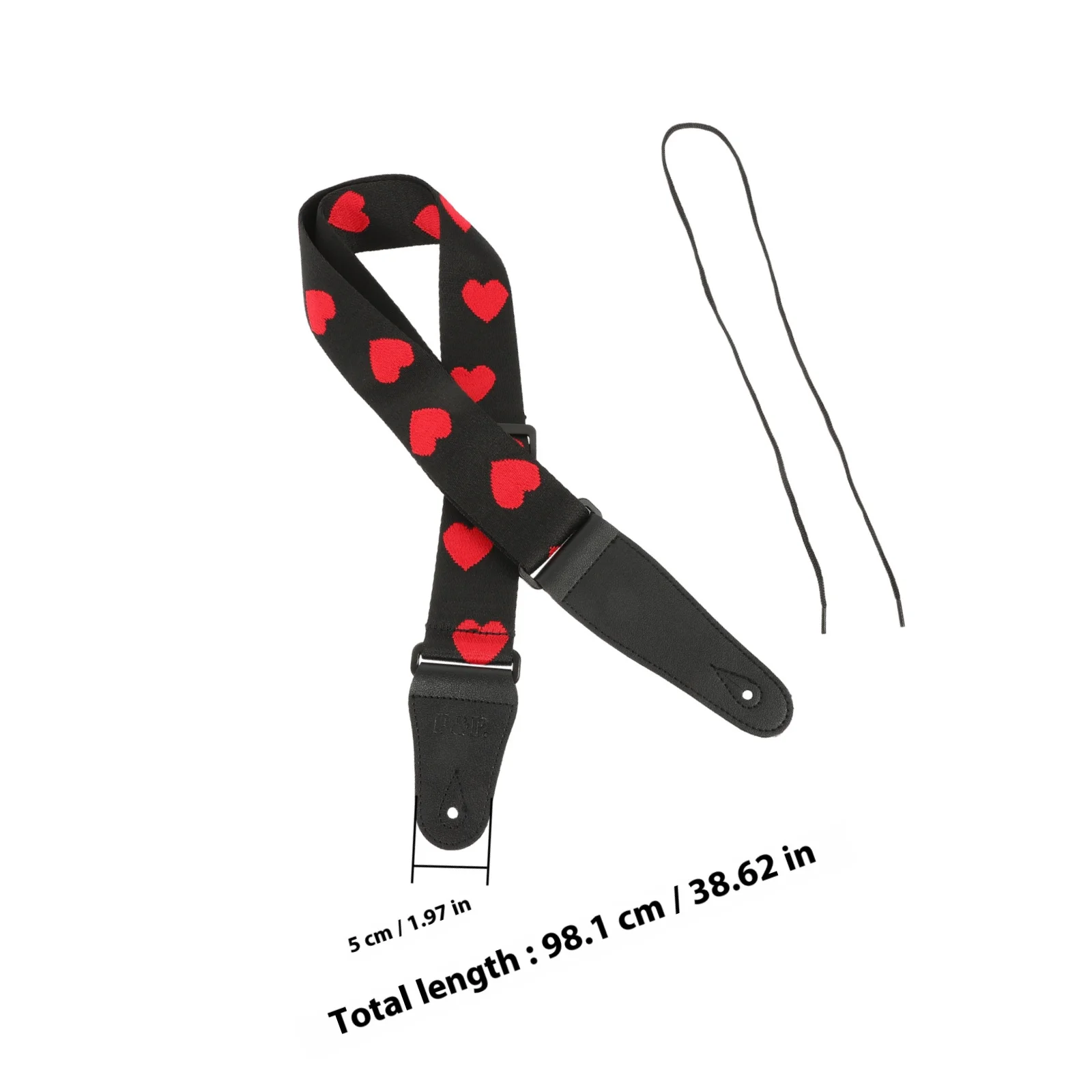 Классический гитарный ремень с вышивкой - Фотография_6