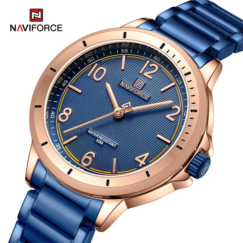 Naviforce водонепроницаемые женские наручные часы