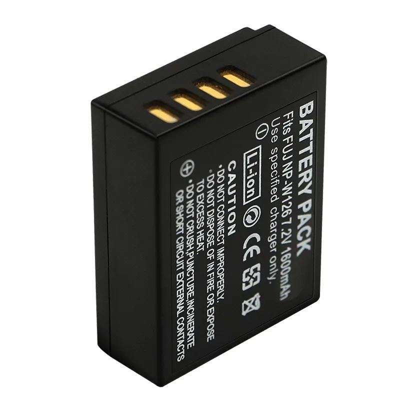 Новый высококачественный аккумулятор для камеры np-w126 7 - Фотография_4
