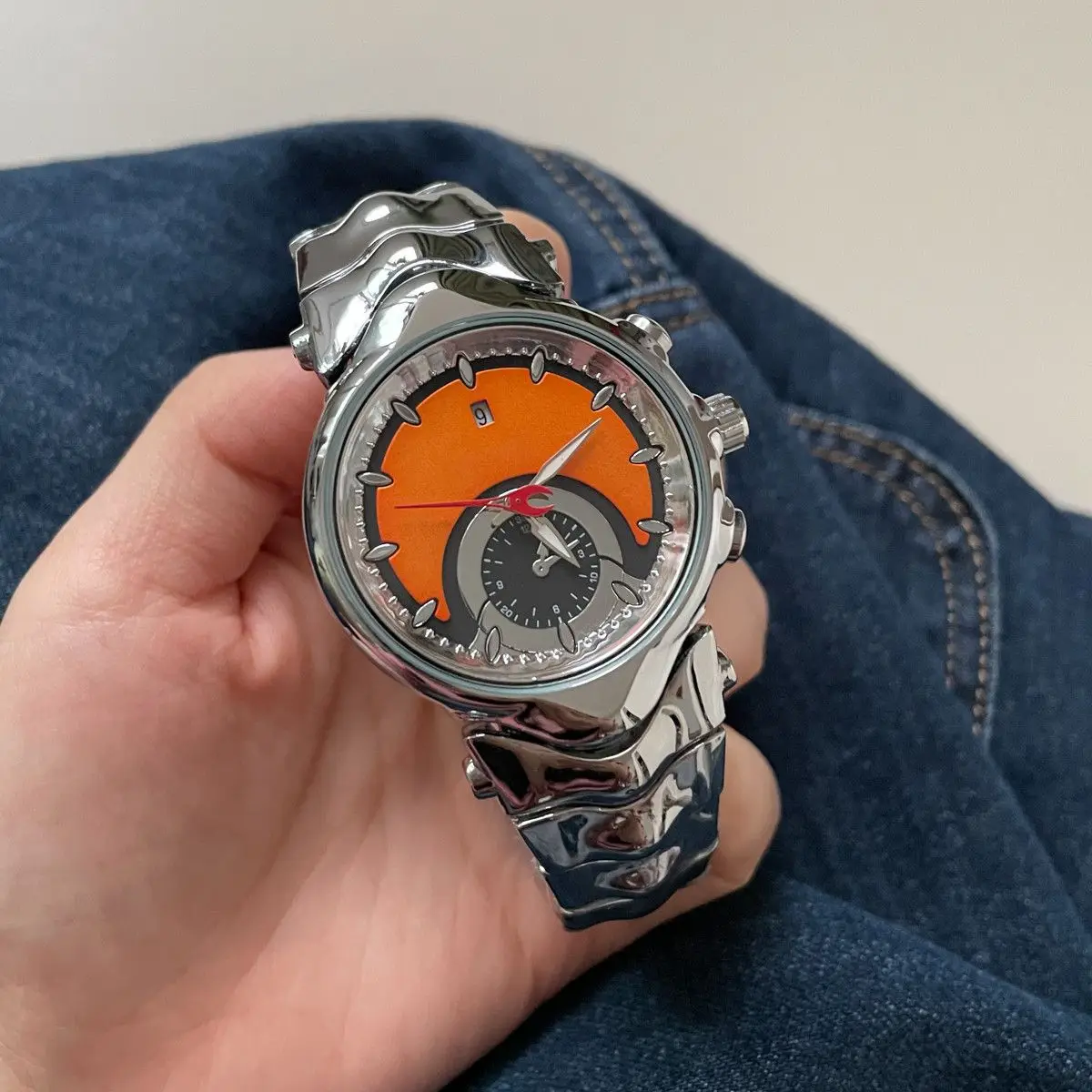 Y2k оригинальные часы мужские водонепроницаемые - Фотография_4
