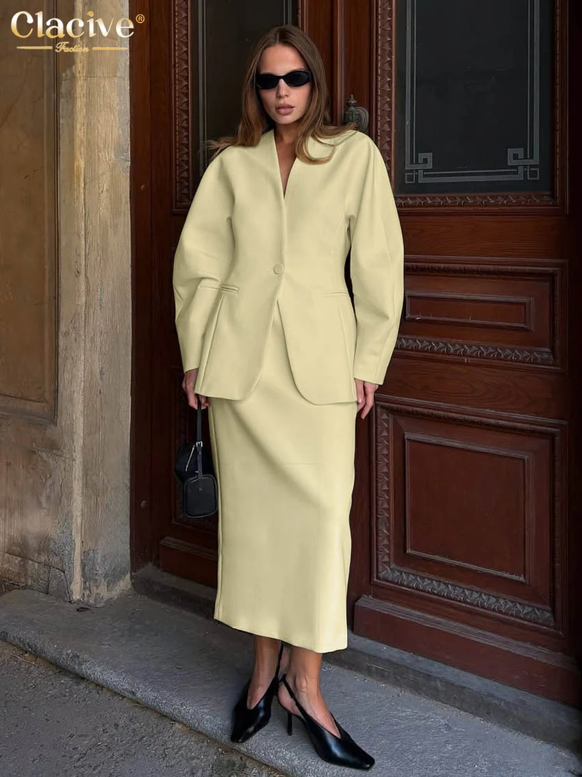 Clacive модный свободный синий