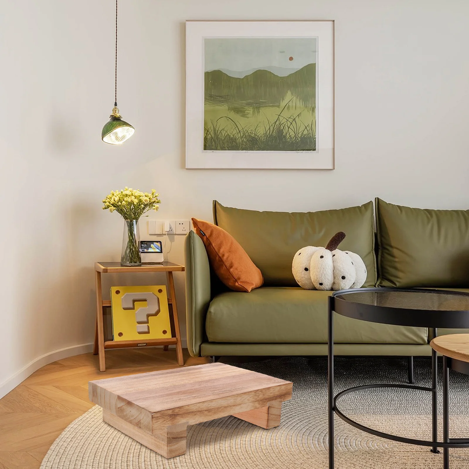 Маленькая деревянная подставка для ног - Фотография_4