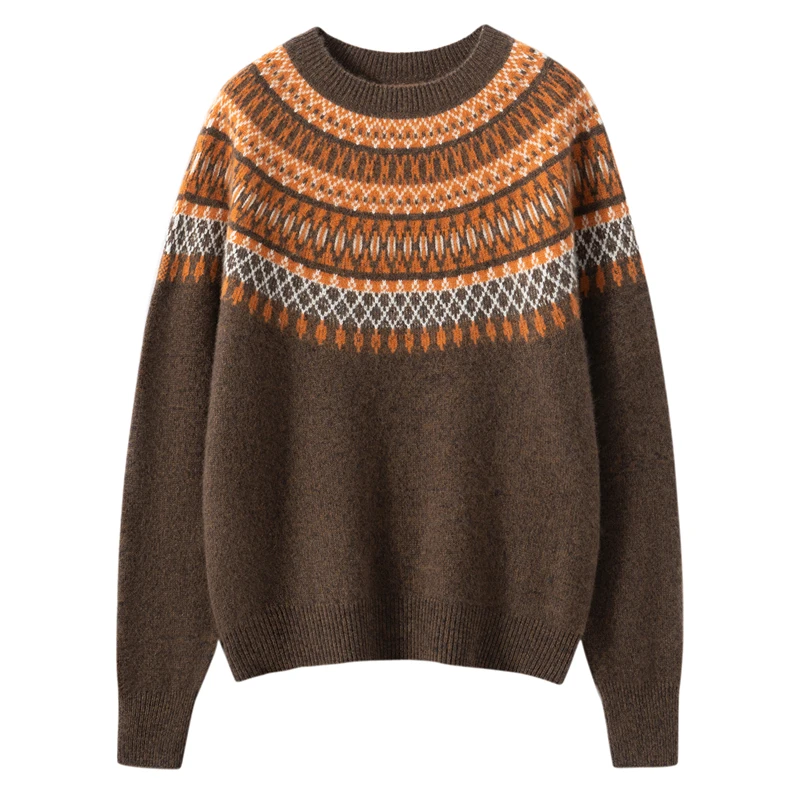 Женский свитер из 100% козьего