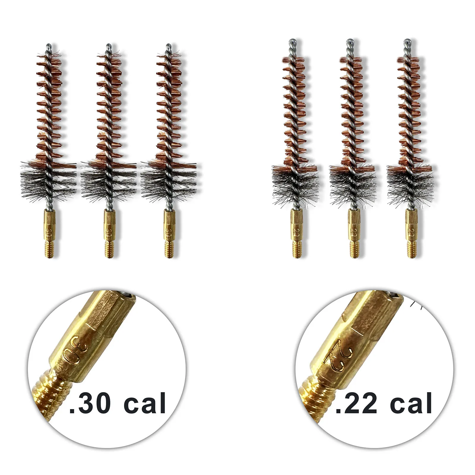 .30cal .22cal щетка для чистки