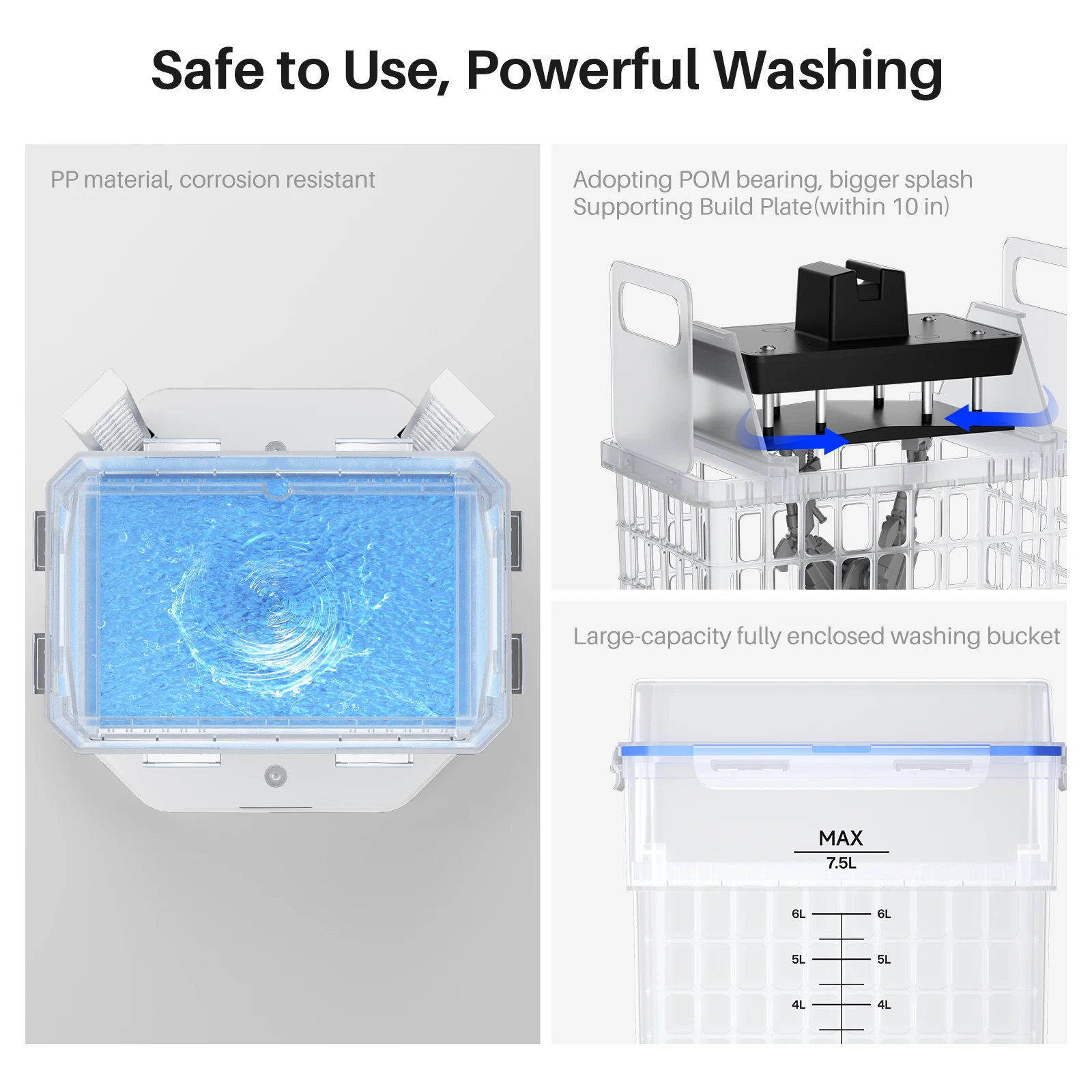 Машина elegoo mercury plus v3.0 wash and cure 2 в 1 - Фотография_5