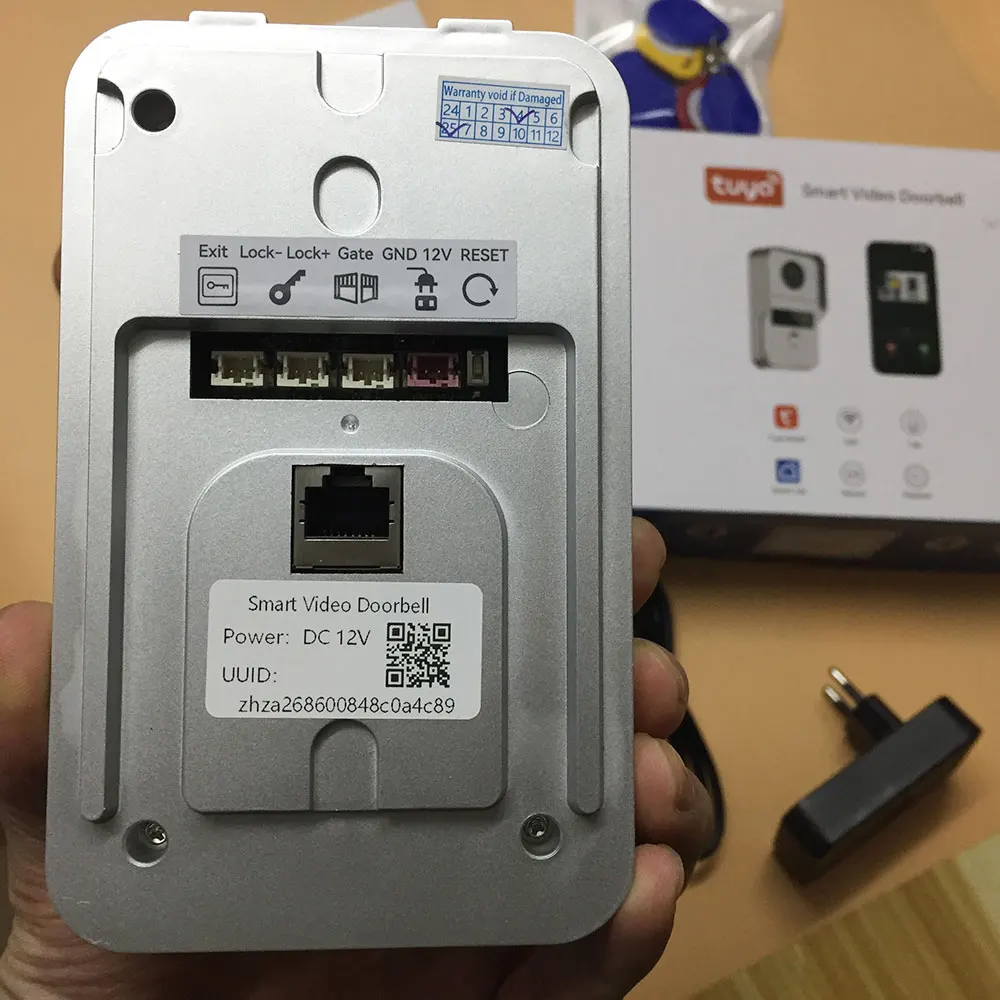 1080p tuya умный видеодомофон wi-fi - Фотография_4