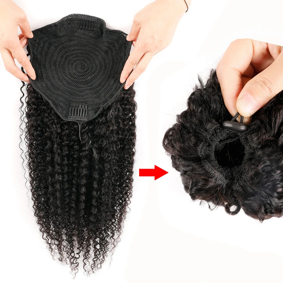 Aliballad kinky curly drawstring - Фотография_2