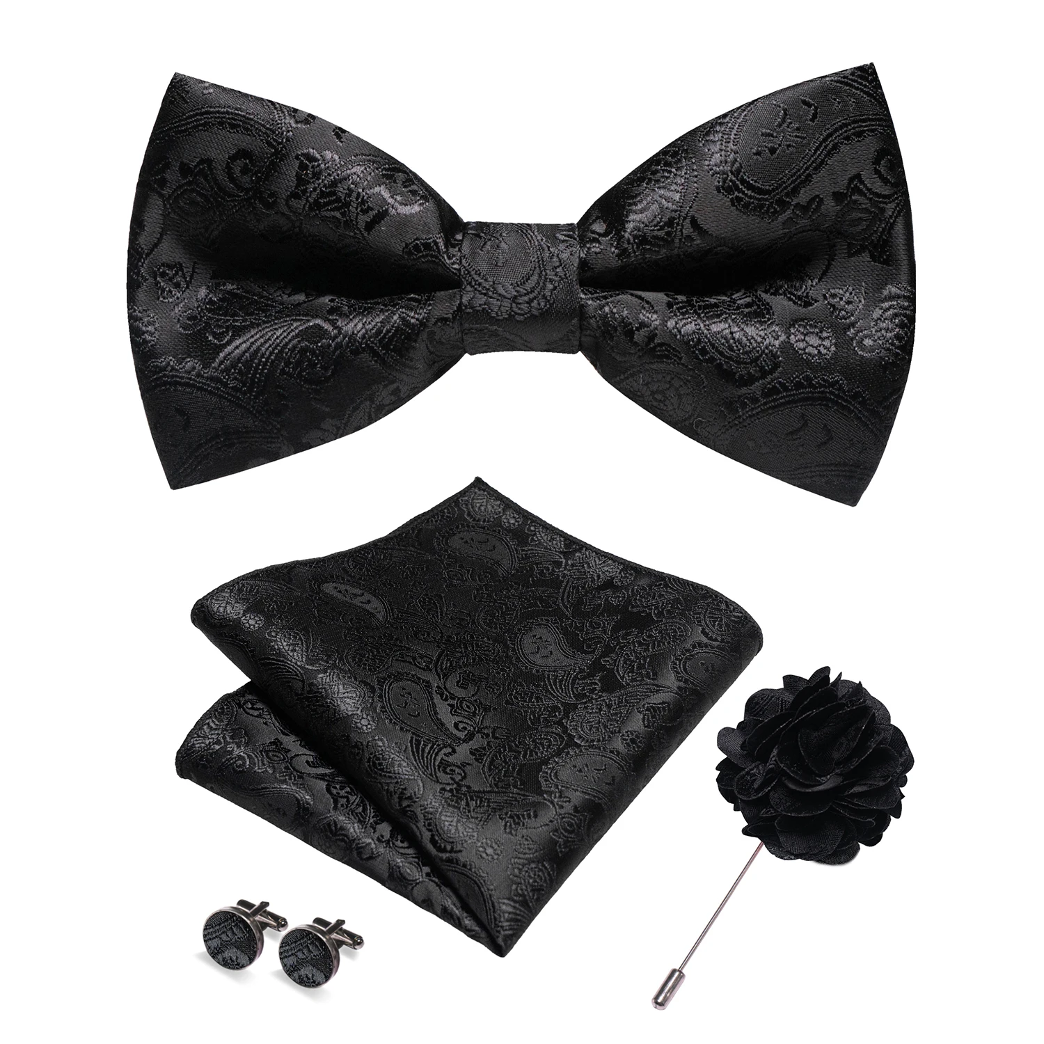 Шампанское, шелковый жаккардовый пейсли - Фотография_3