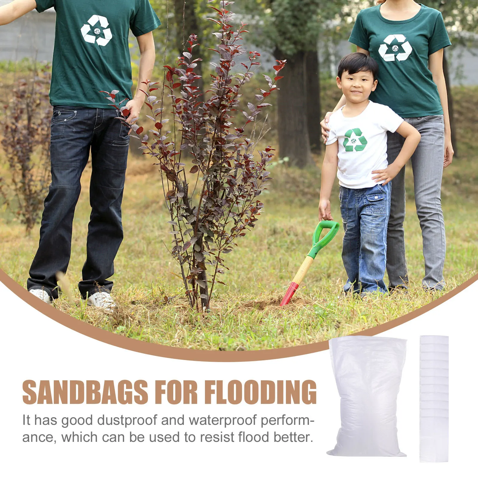 Водонепроницаемые тканые мешки с песком - Фотография_2