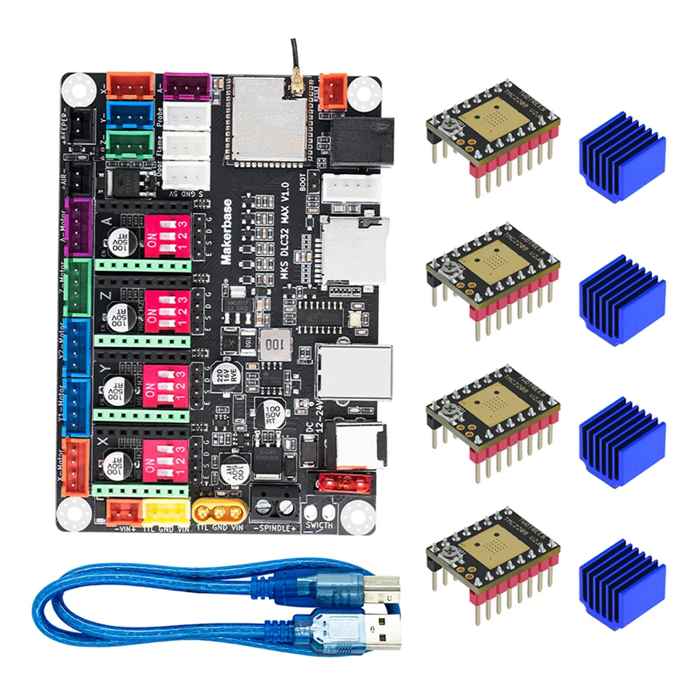 Makerbase mks dlc32 max фрезерный станок с чпу - Фотография_6