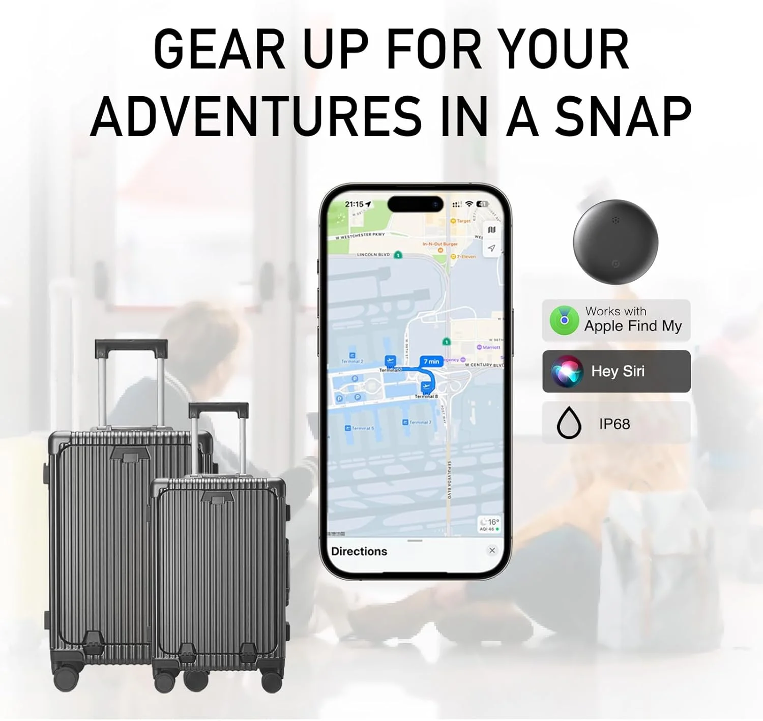 Air tags smart tracker item finder - Фотография_4