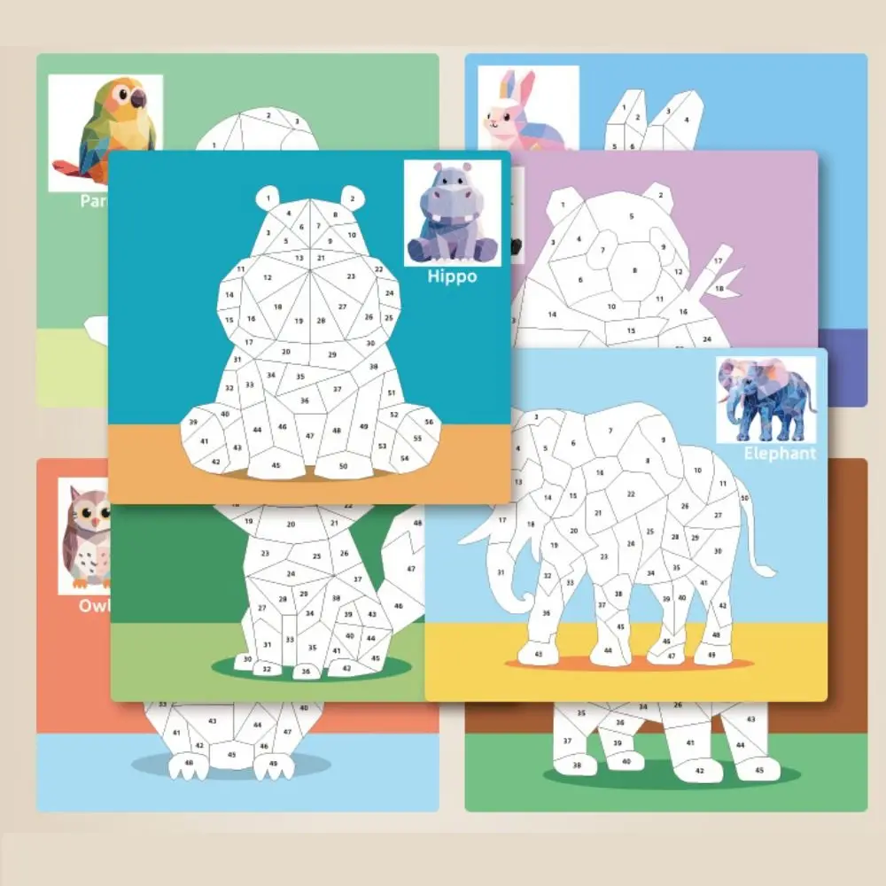 Бумага 3d геометрические наклейки - Фотография_2