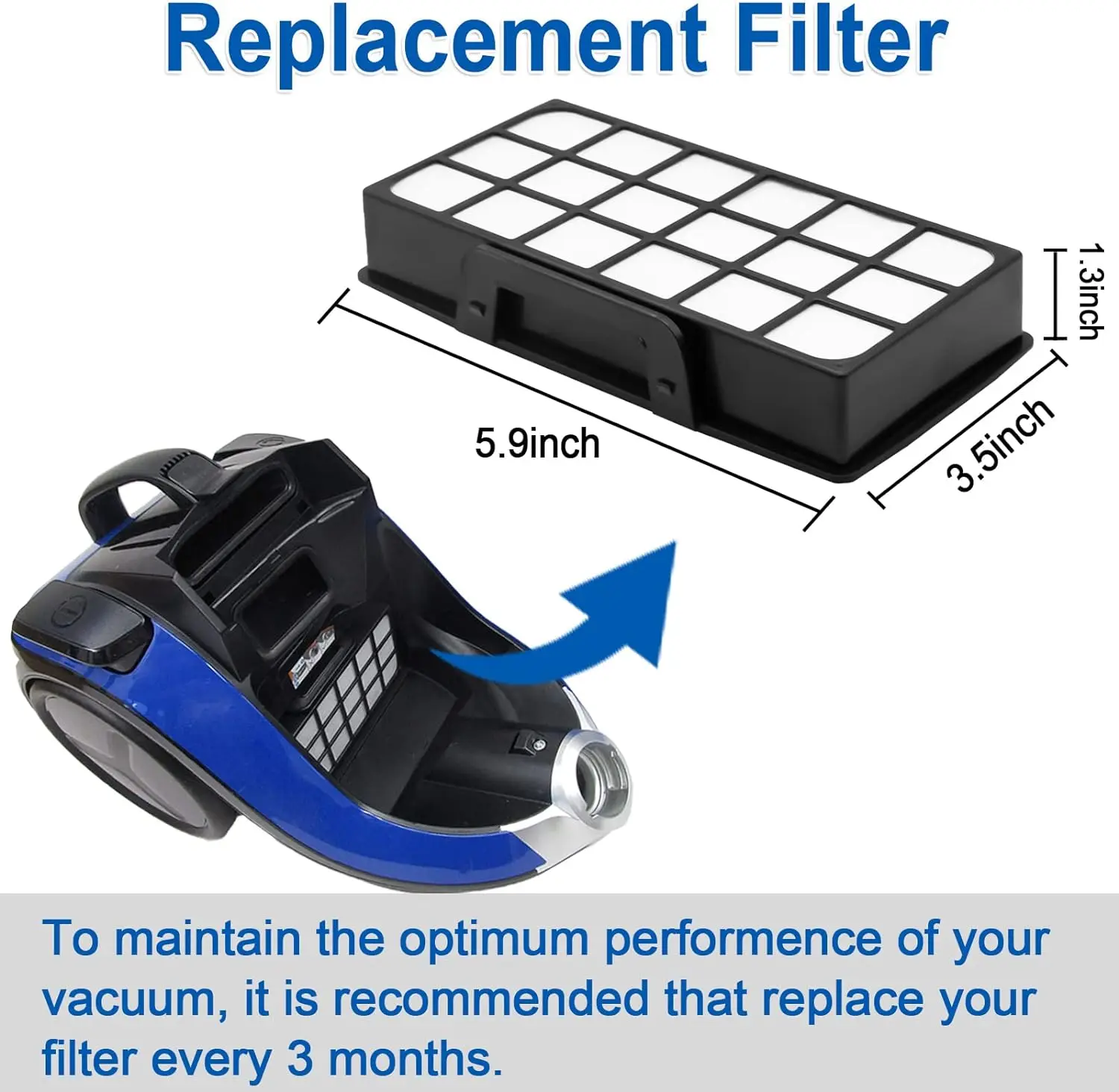 Hepa-фильтр для пылесоса rowenta - Фотография_3