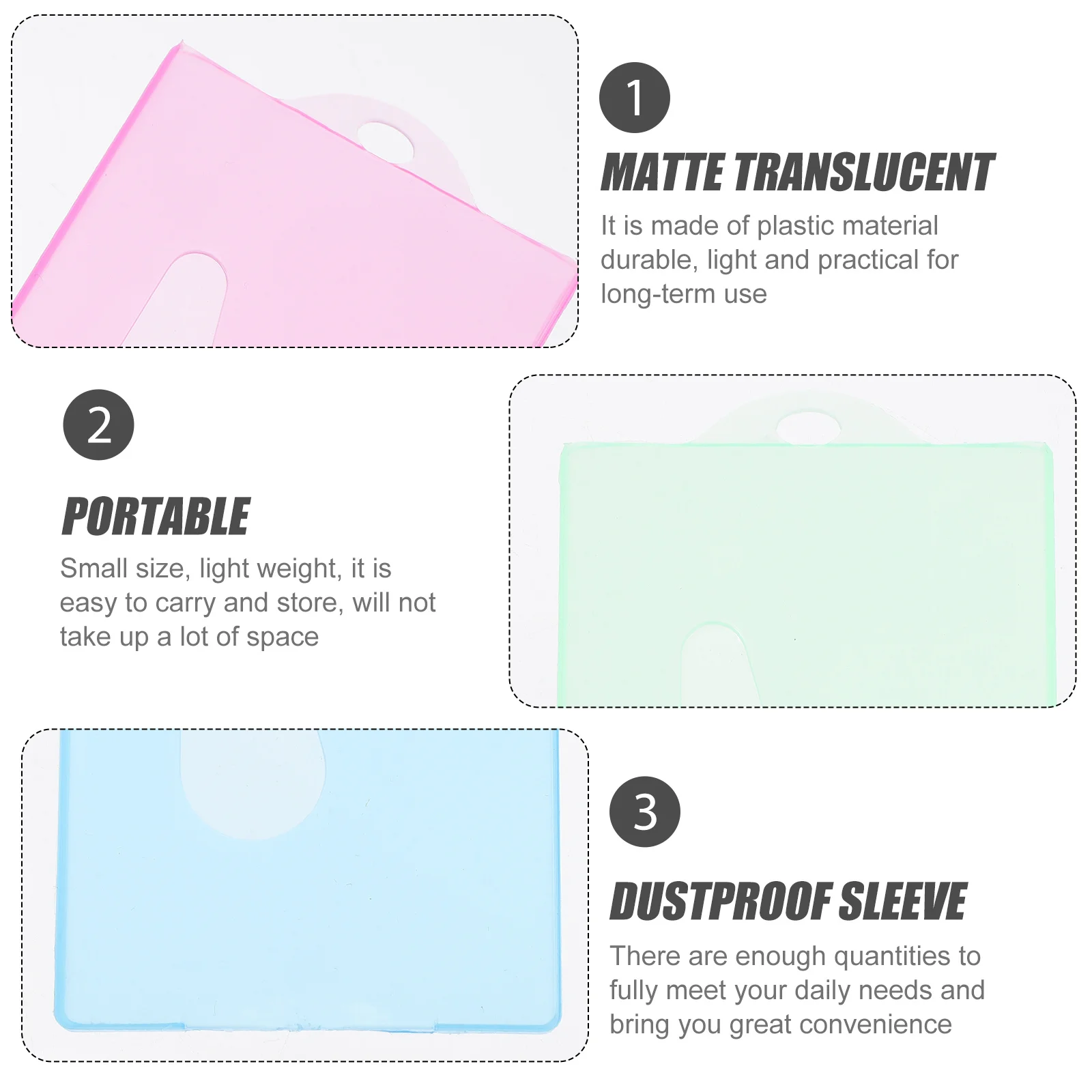 Пластиковый держатель для бейджей - Фотография_3