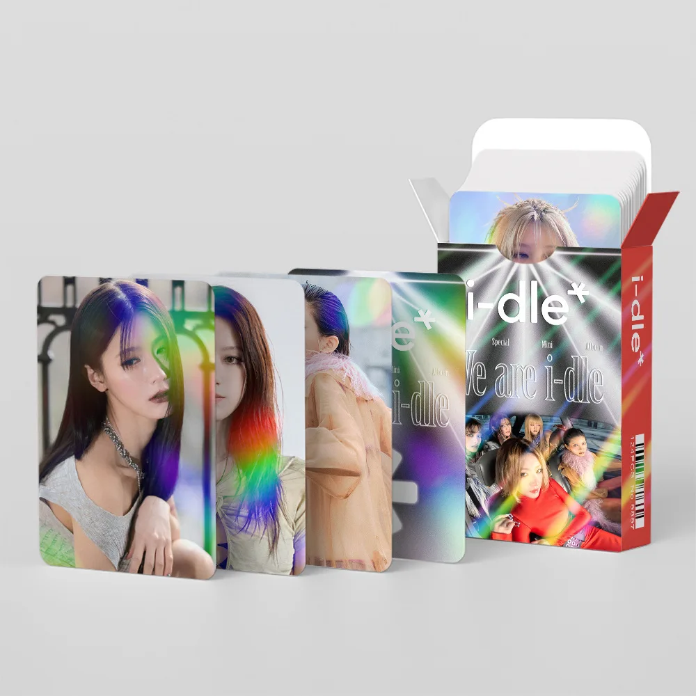 Kpop g-idle новый альбом ломо карты - Фотография_5