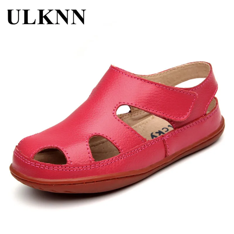 Сандалии ulknn детские из натуральной кожи - Фотография_5