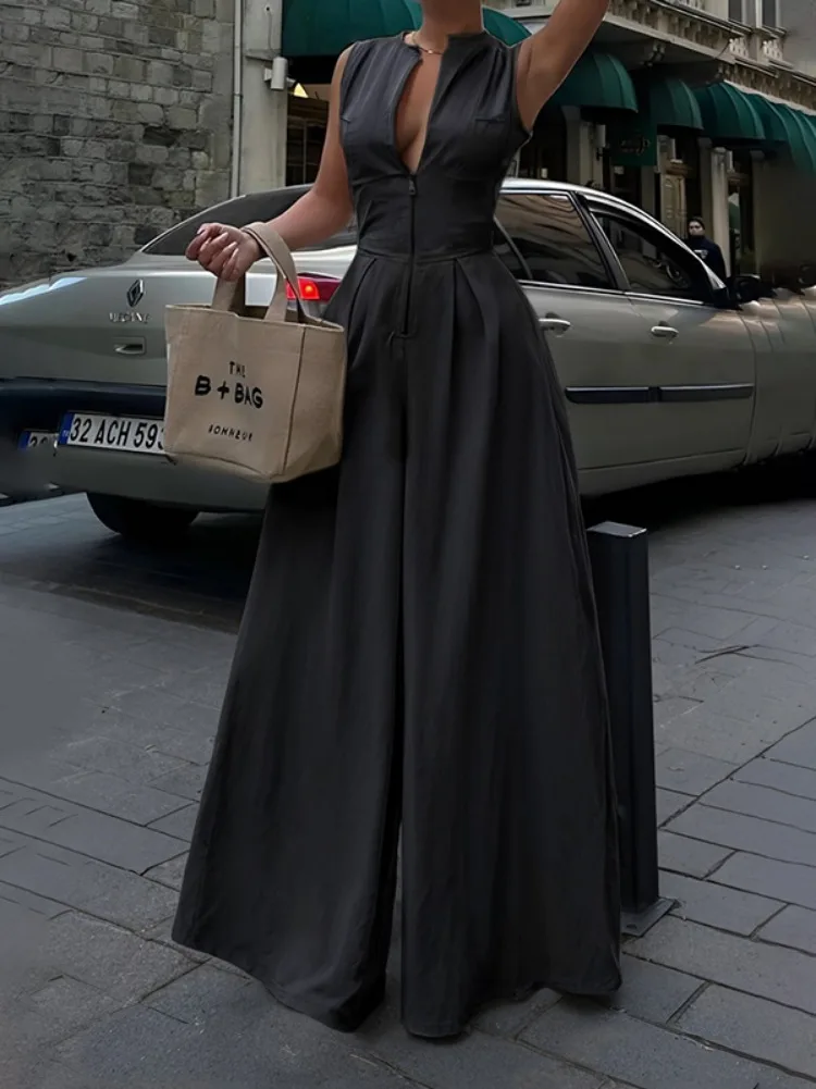 Yeezzi женские свободные карманы с высокой талией - Фотография_3