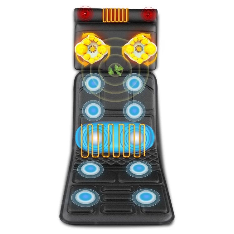 3 в 1 складной массажный матрас для всего тела с автоматическим подогревом - Фотография_2