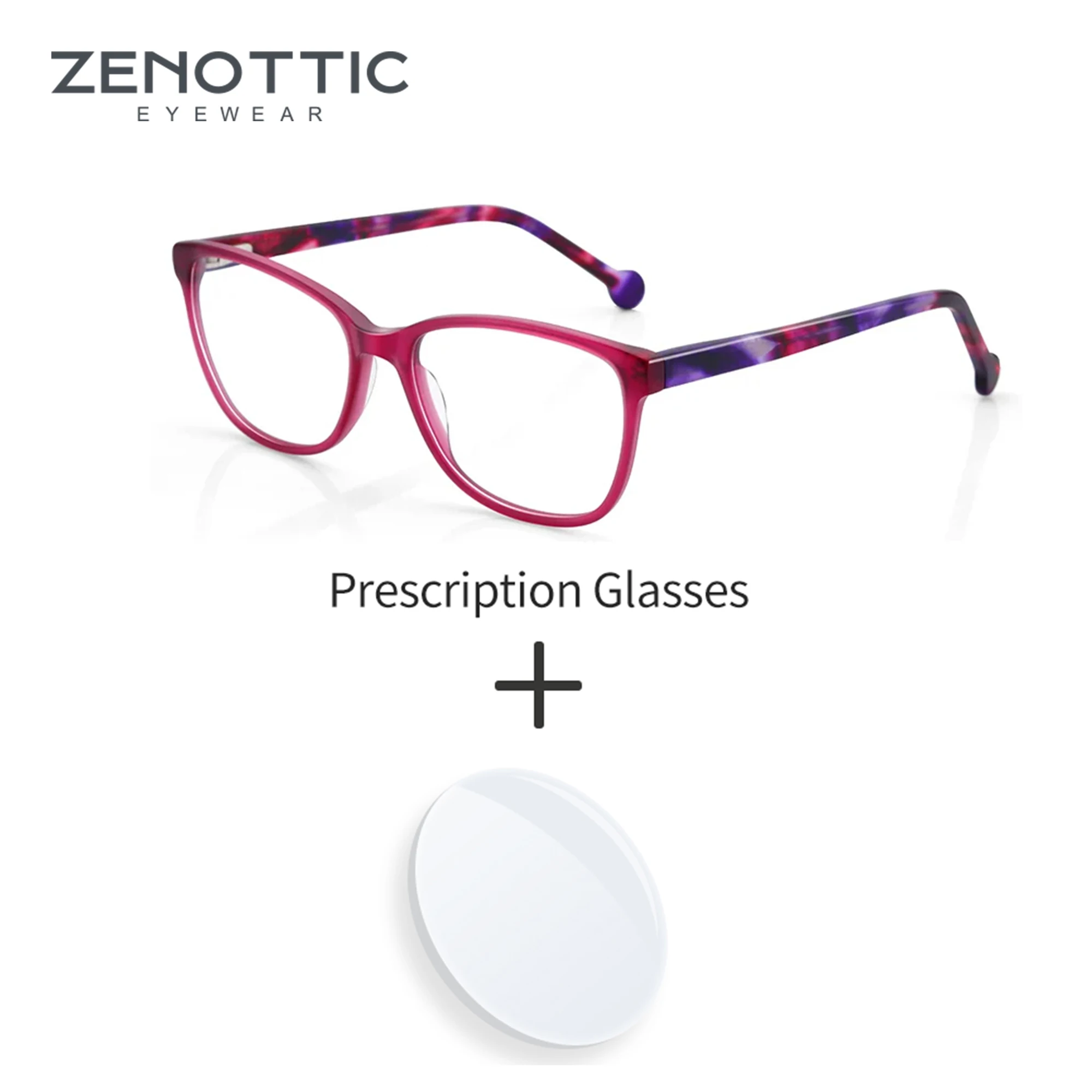 Zenottic ацетатные очки по рецепту