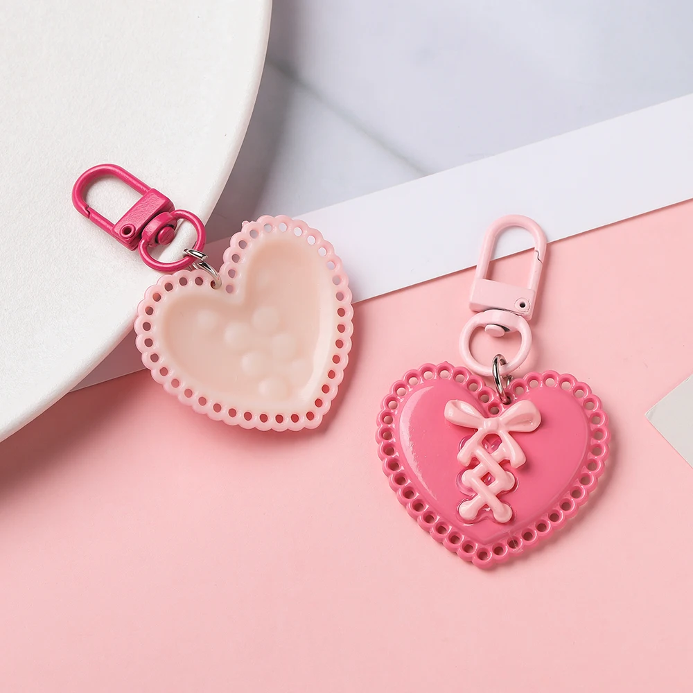 3d розовый переплет бант сердце - Фотография_4