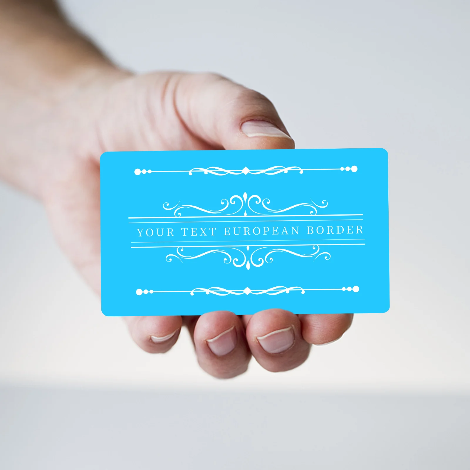 Пустые алюминиевые визитные карточки - Фотография_5