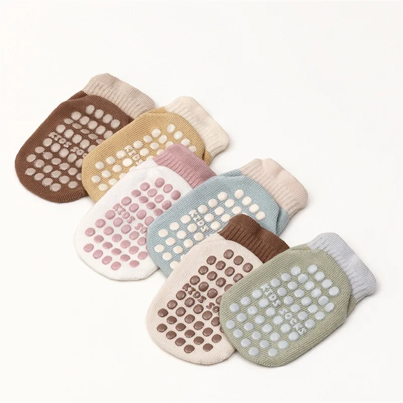 Детские носки-тапочки для девочек и мальчиков - Фотография_6