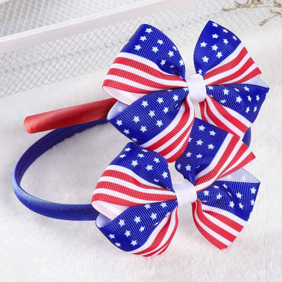 Патриотические аксессуары для волос - Фотография_5