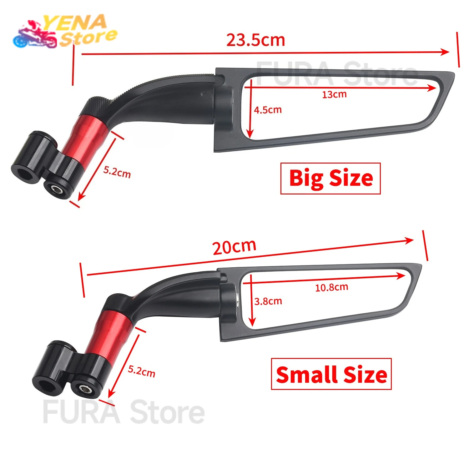 Зеркало заднего вида для мотоцикла - Фотография_4