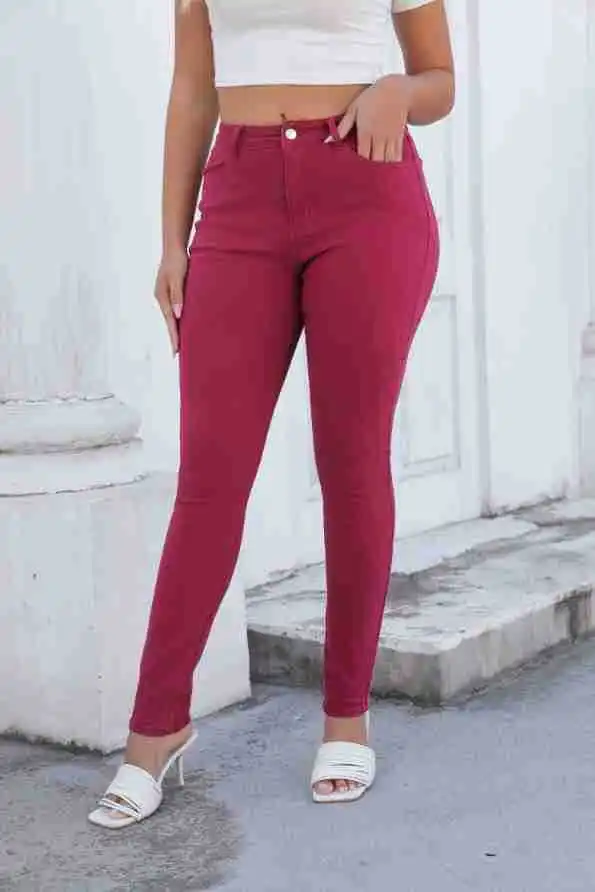 New high-waist long pant american - Фотография_5