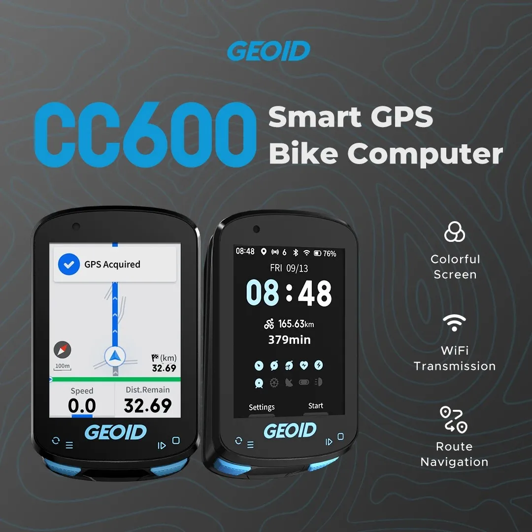 Geoid cc600 велосипедный компьютер
