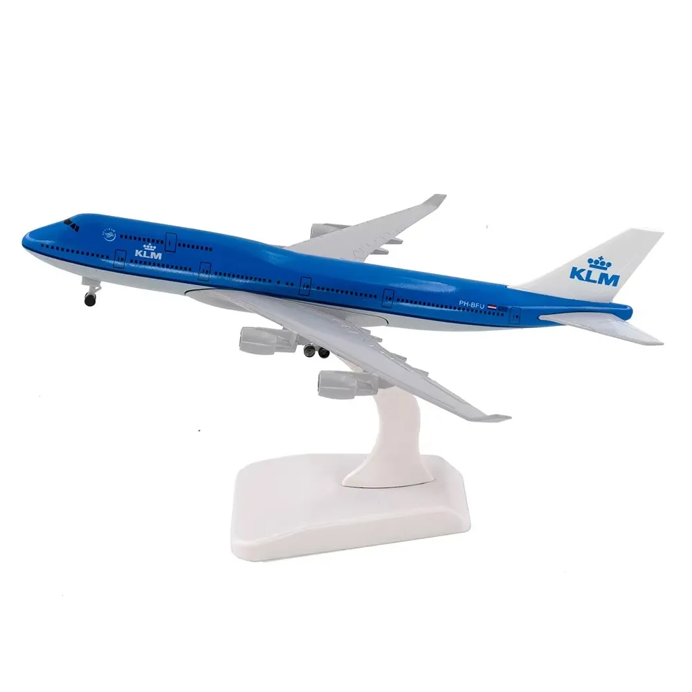 20 см b747 klm airlines модель самолета boeing 747 - Фотография_4