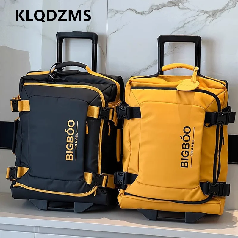 Klqdzms 20-дюймовый чемодан из ткани оксфорд - Фотография_6