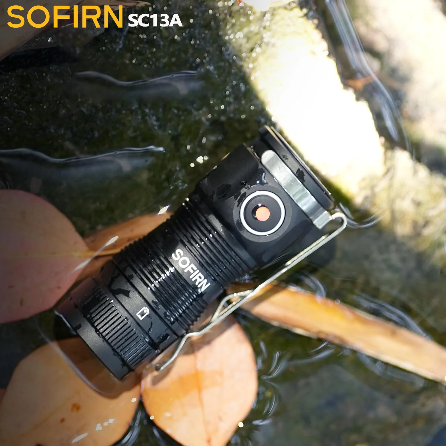 Sofirn sc13a черный 519a светодиодный 1300 лм anduril 2