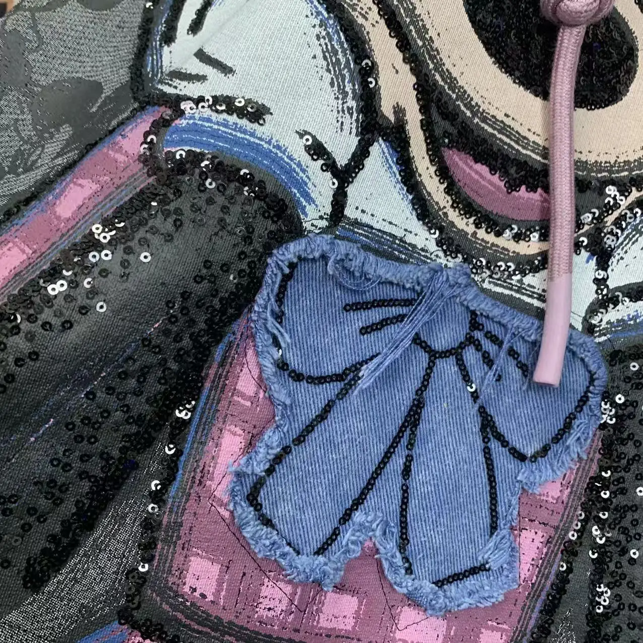 Флисовые толстовки с тяжелой вышивкой - Фотография_4