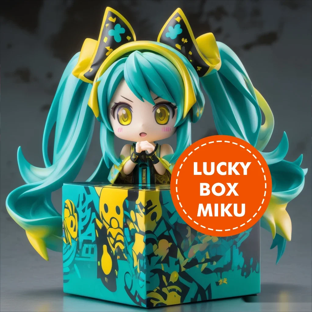 Hatsune mirai lucky gift box miku