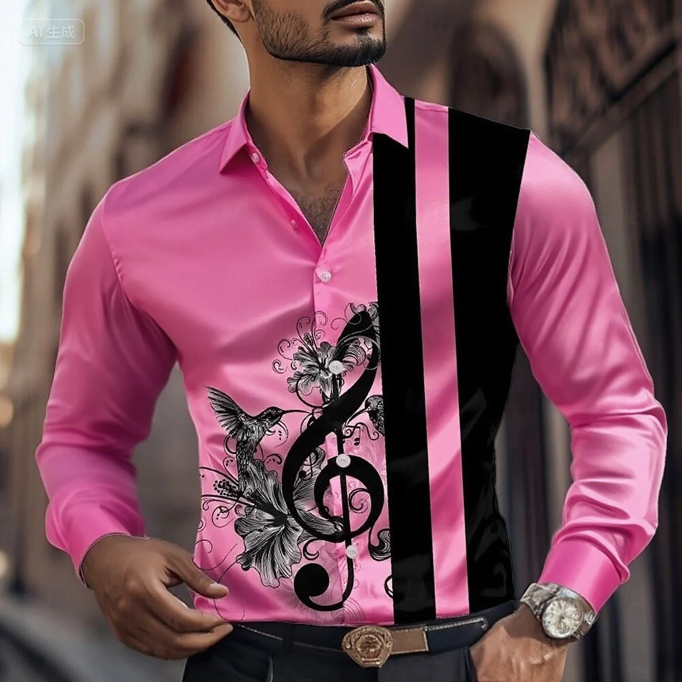 Мужская полосатая классическая - Фотография_2