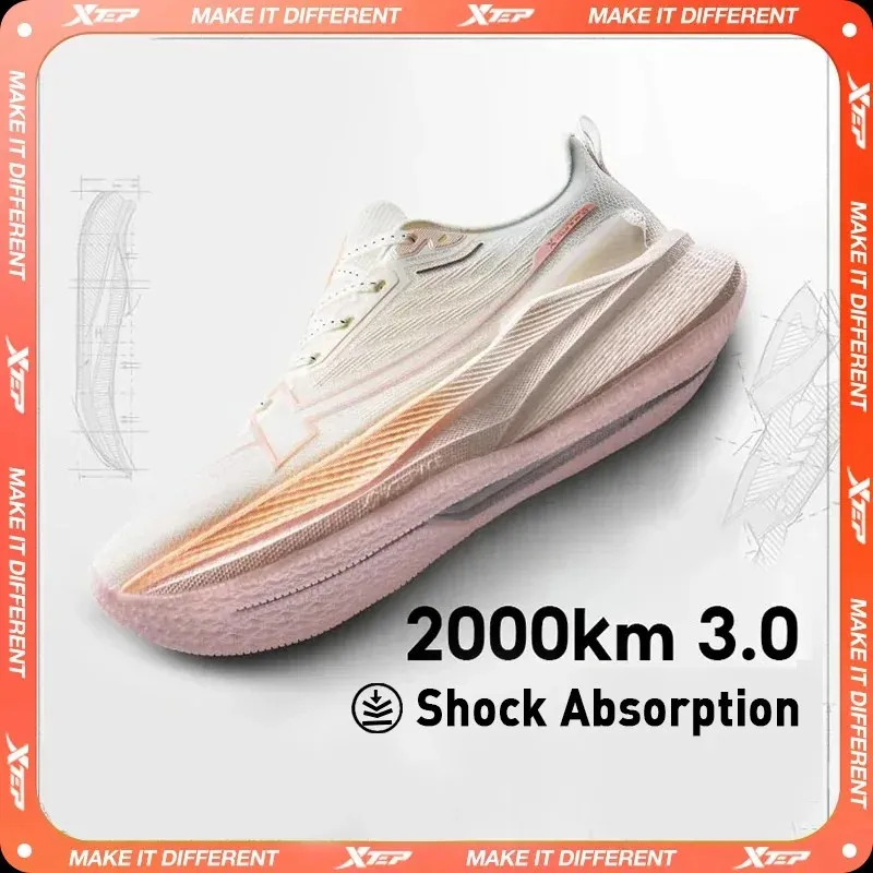 Женские кроссовки xtep 2000 км 3