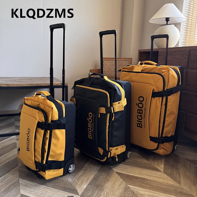 Klqdzms 20-дюймовый чемодан из ткани оксфорд - Фотография_4