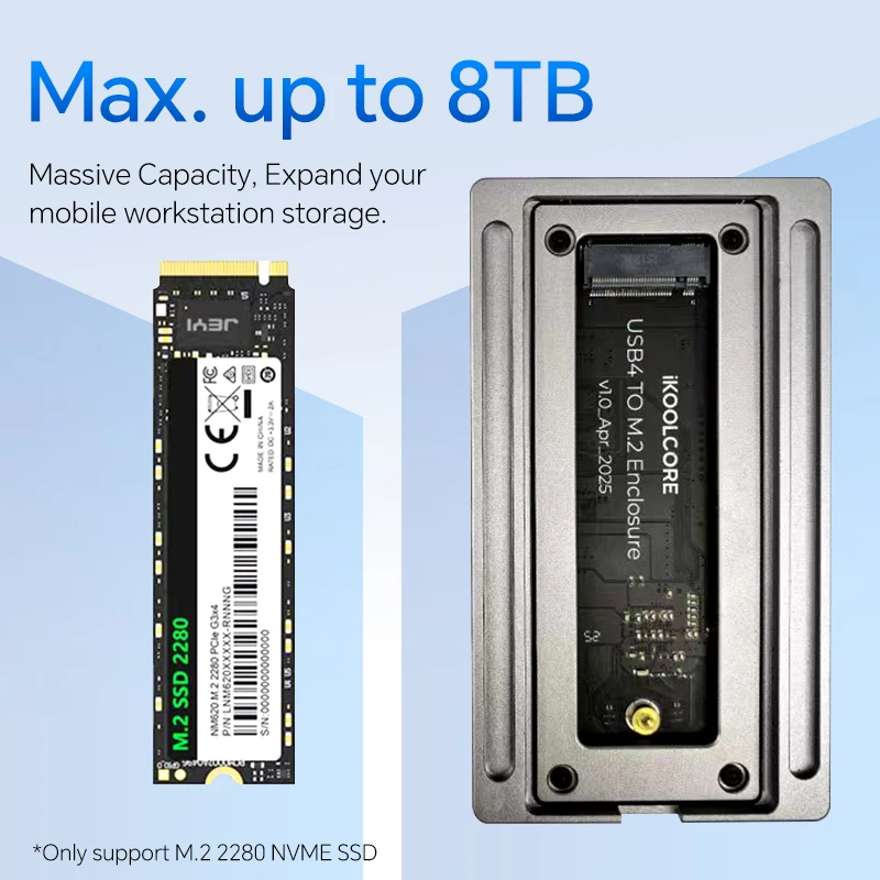 Мобильный жесткий диск usb4 поддерживает thunderbolt 3/4/5 - Фотография_6