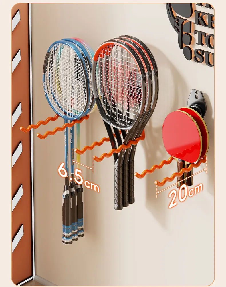 Стойка для размещения ракетки для бадминтона - Фотография_3