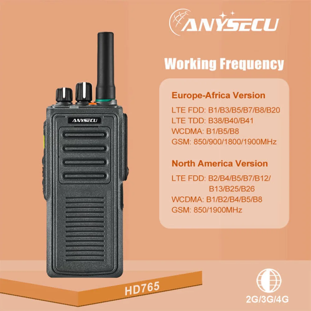 Anysecu hd765 радио gps wifi телефонная