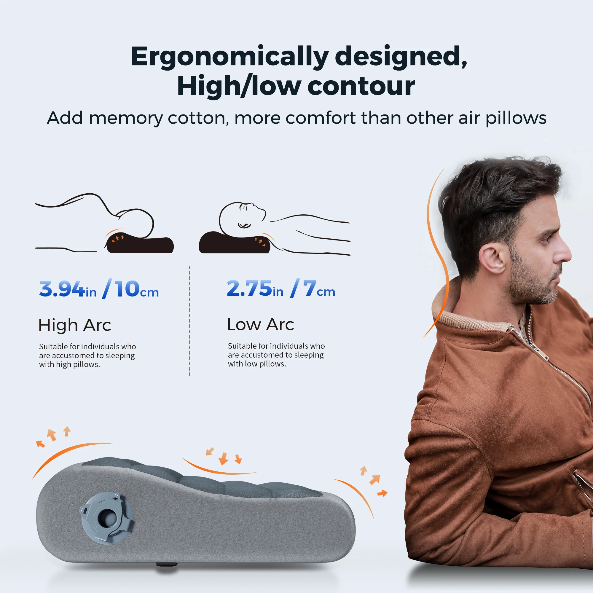 Flextail zero pillow — эргономичная - Фотография_2