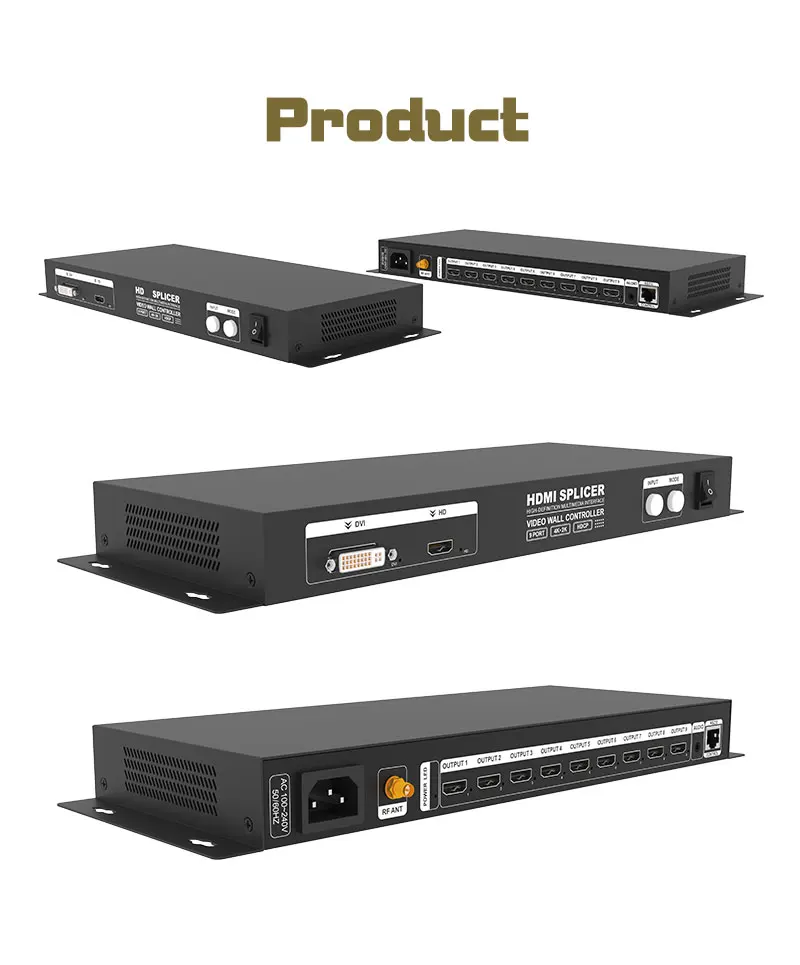 4k hdcp video wall screen splicer - Фотография_6