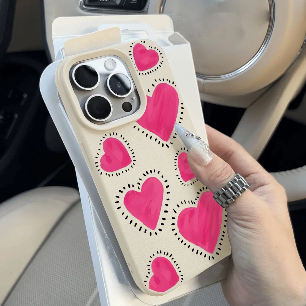 Чехол для телефона love heart для iphone 17 pro - Фотография_5