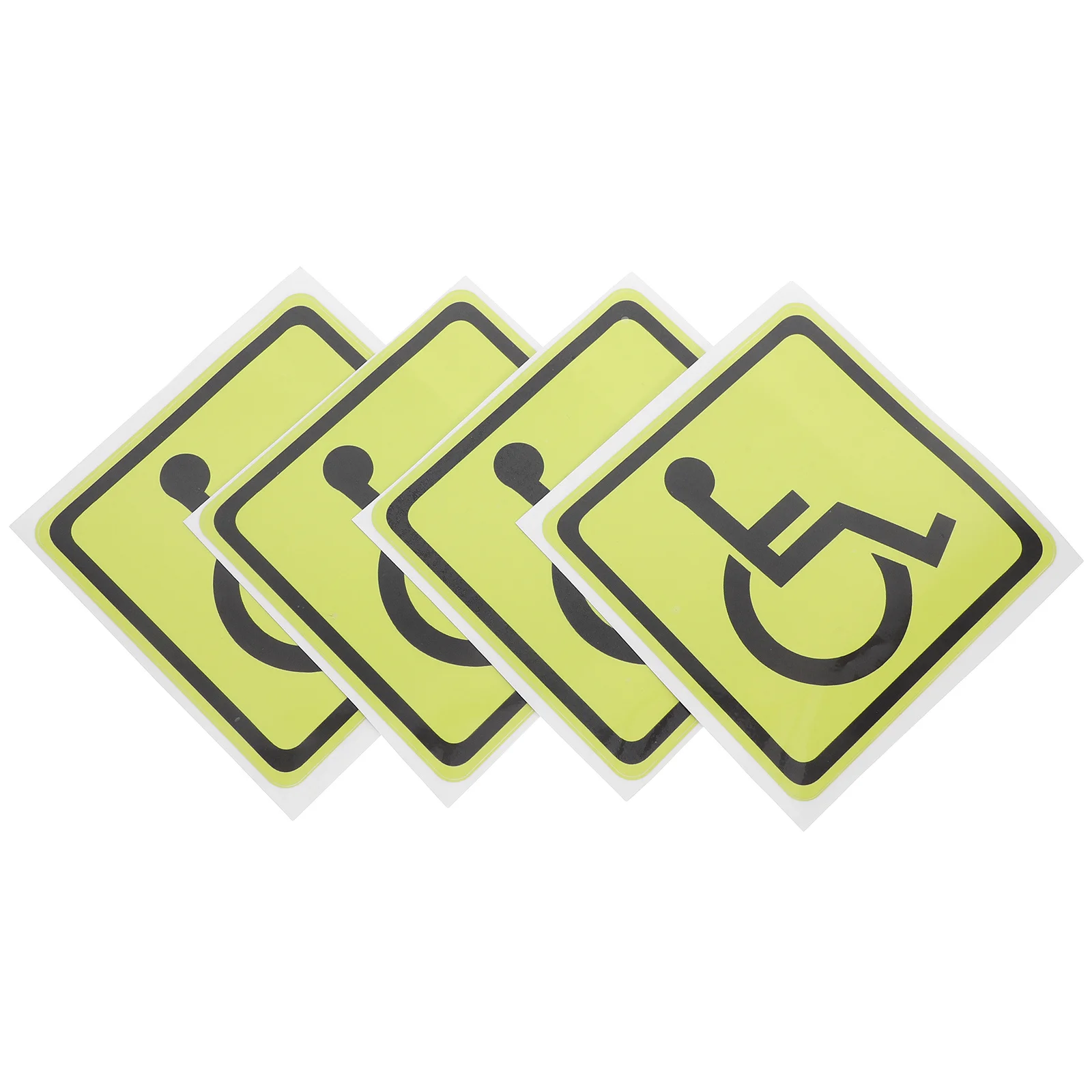 Наклейки с символом инвалидов