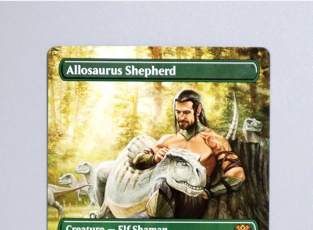 (allosaurus shepherd) фольга/голографическая - Фотография_2