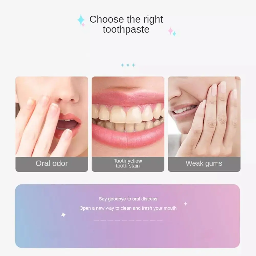 100 г ослепительной белой зубной пасты 치약 - Фотография_5